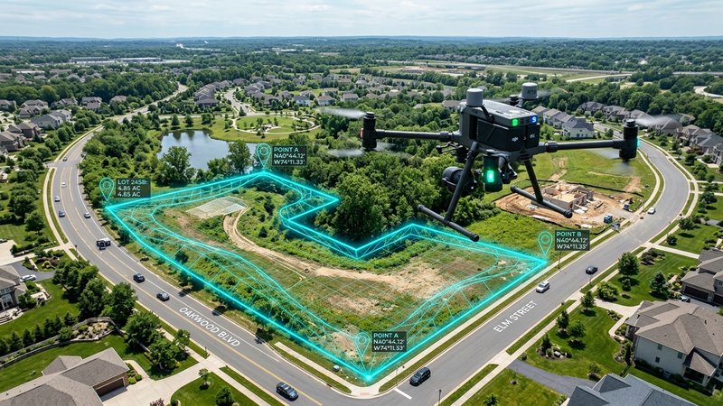 İHA / Drone RTK ile 850 Hektar Sayısal Arazi Modeli (DEM)